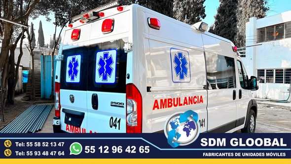 Fabricantes de Ambulancias de Traslado Tipo 1, Tipo 2 en Mexico   <br>