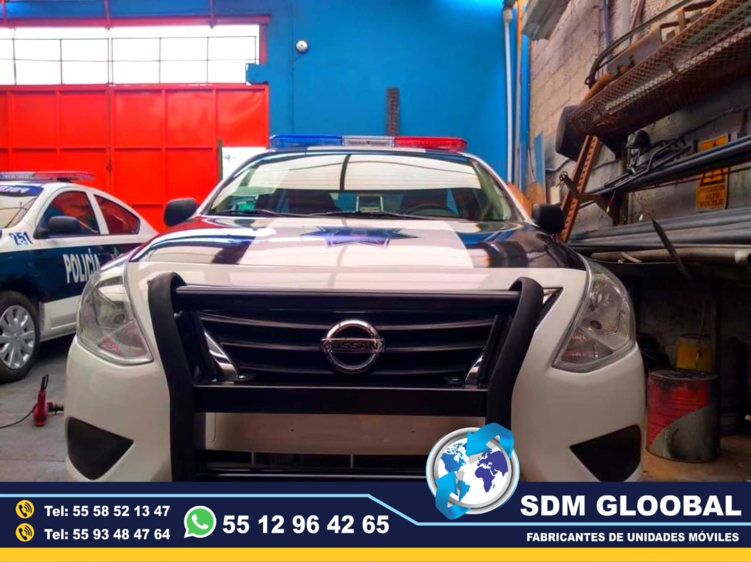 Fabricantes de Patrullas Sedan  Conversion Equipamiento Venta<br>