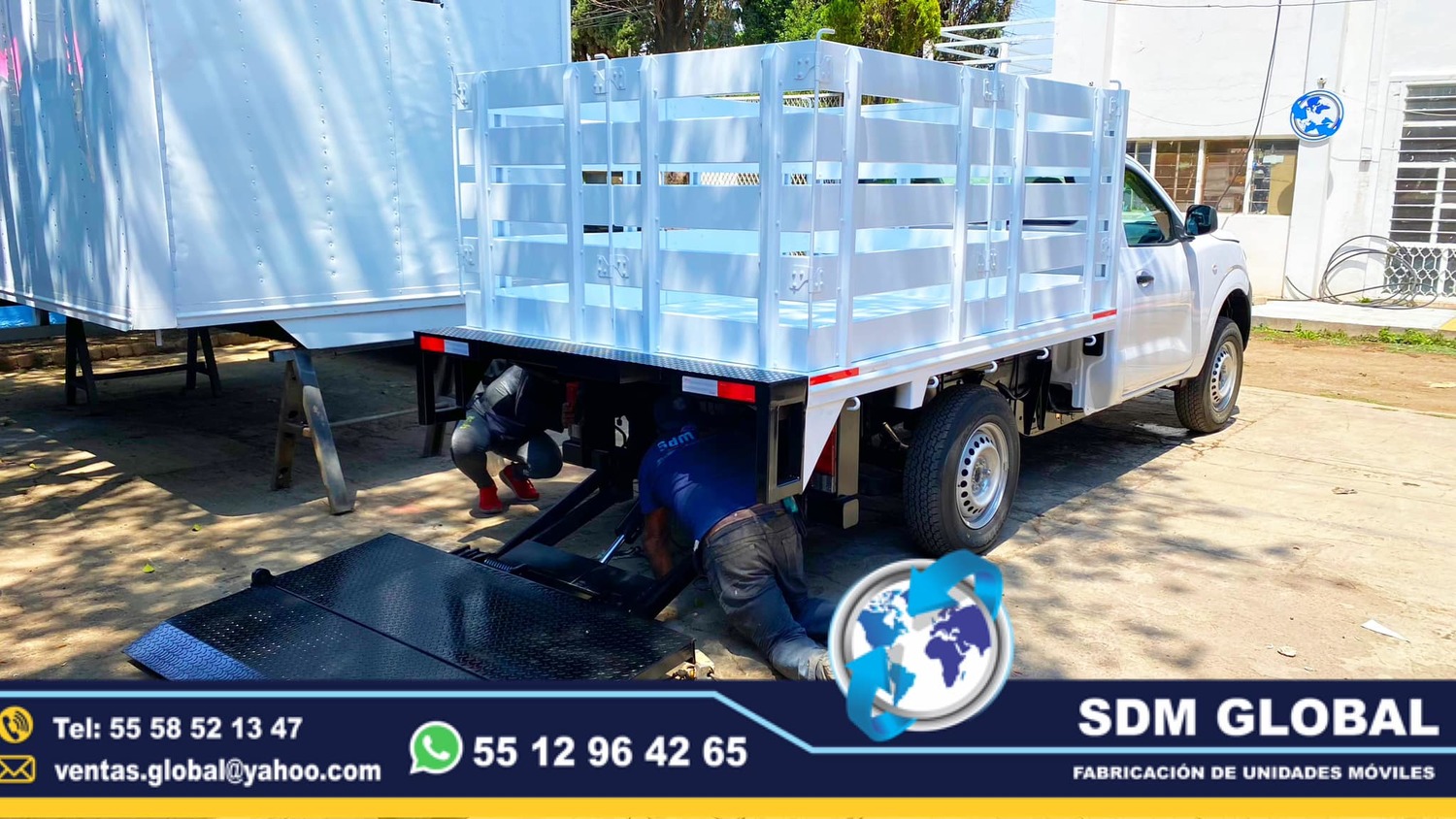 Fabricantes de Rampas Hidraulicas para camioneta y camion de carga   <br>