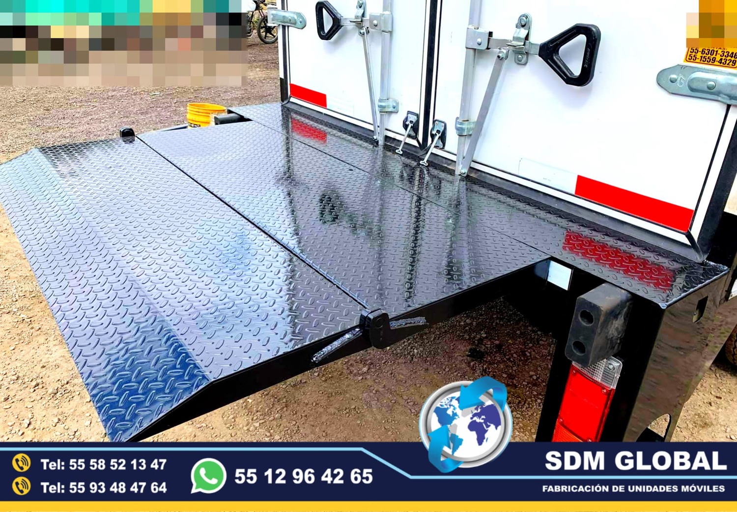 Fabricantes de Rampas Hidraulicas para camioneta y camion de carga   <br>
