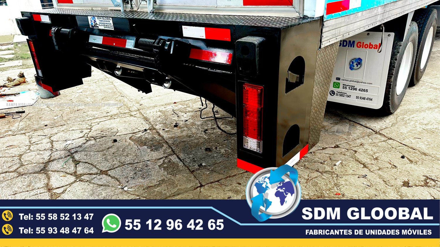 Fabricantes de Rampas Hidraulicas para camioneta y camion de carga        <br>