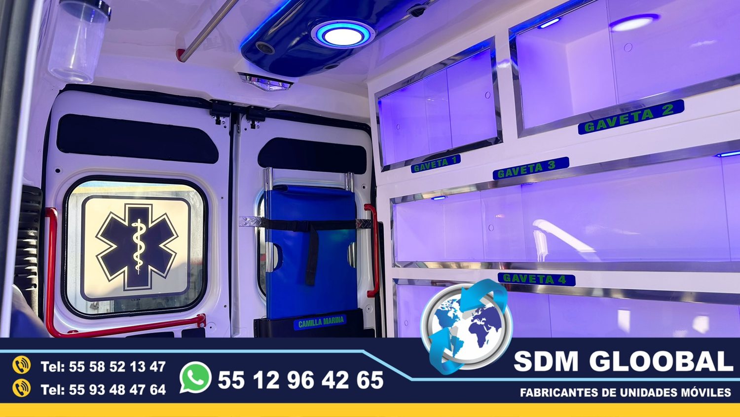 Fabricantes de Ambulancias de Traslado Tipo 1, Tipo 2 en Mexico   <br>