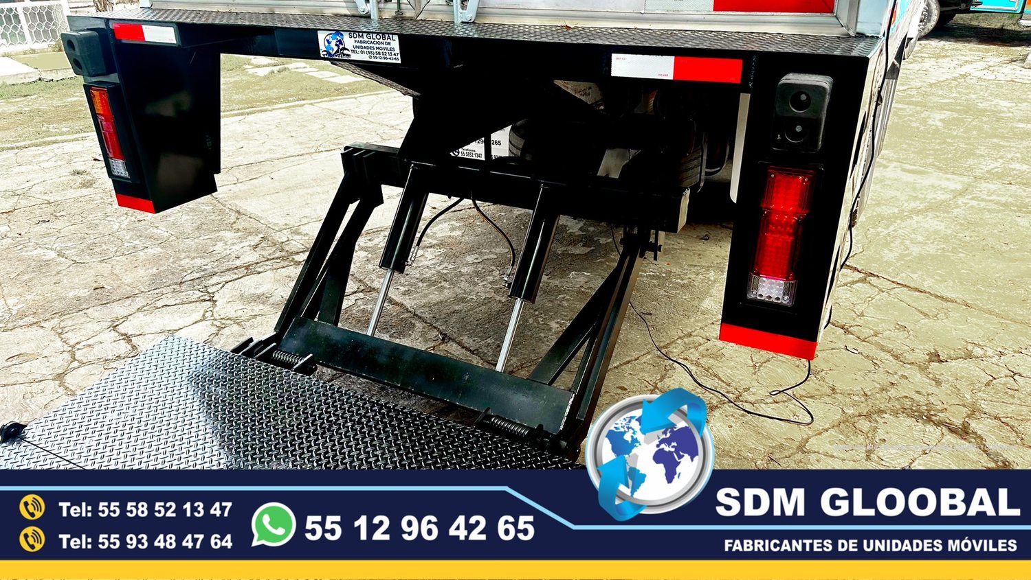 Fabricantes de Rampas Hidraulicas para camioneta y camion de carga   <br>