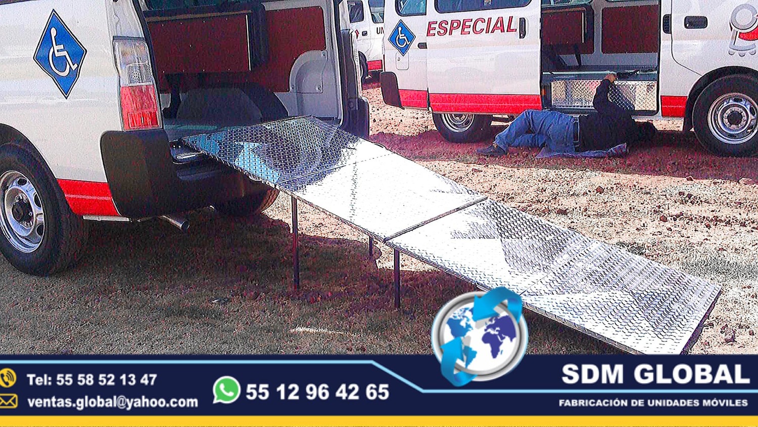 Fabricacion de unidades para traslado de discapasitados           <br>