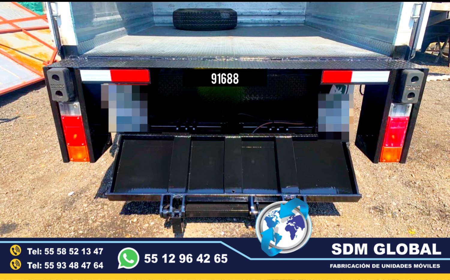 Fabricantes de Rampas Hidraulicas para camioneta y camion de carga        <br>