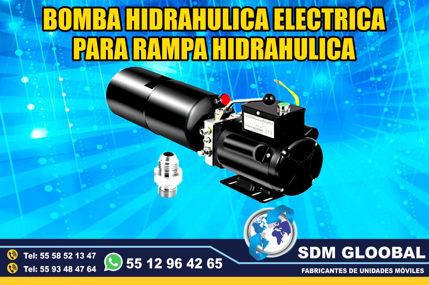 Venta de Bomba electrica para Rampas Hidraulicas de carga           <br>