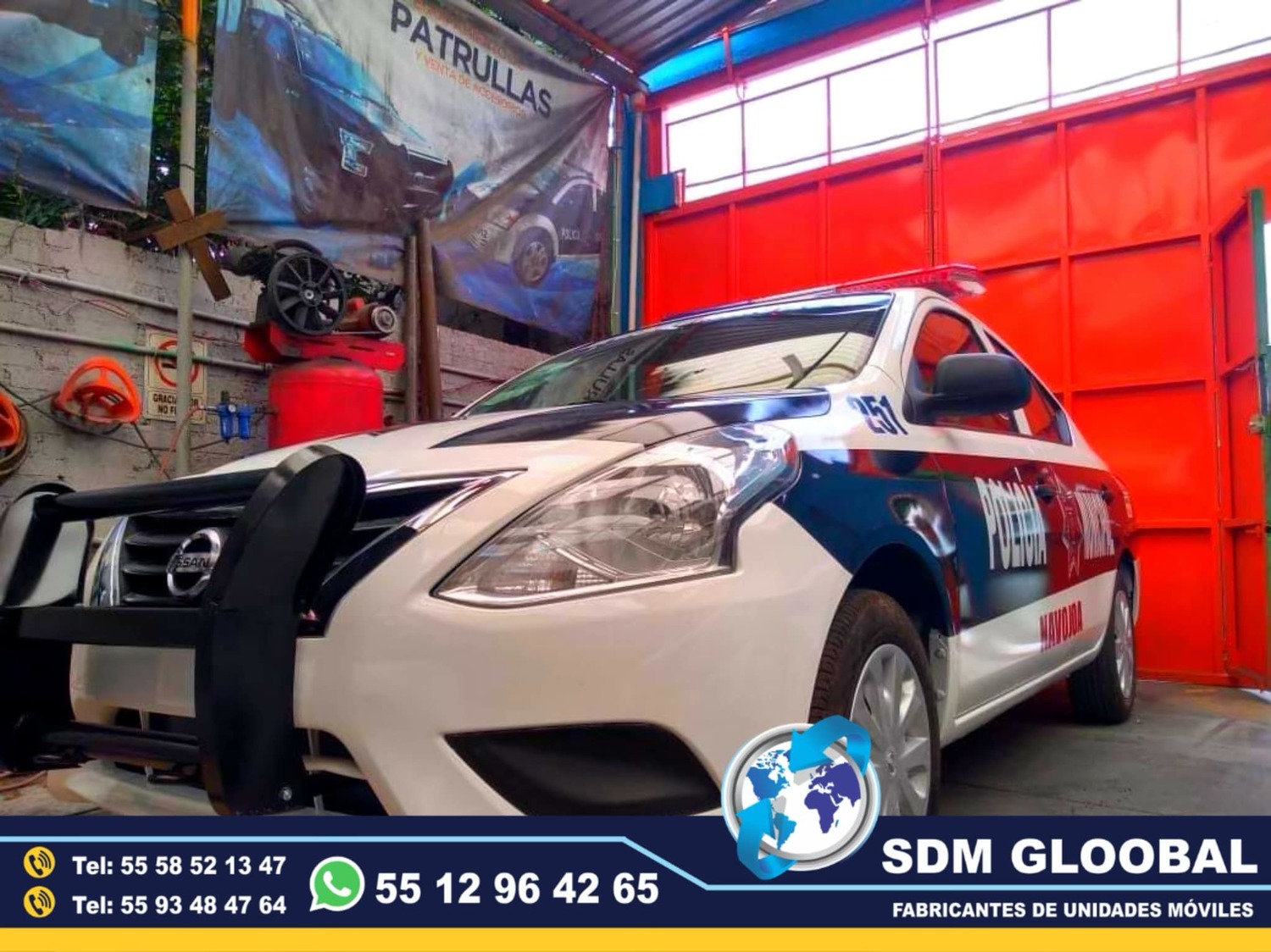 Fabrica de Patrullas Sedan  Conversion Equipamiento Venta<br>