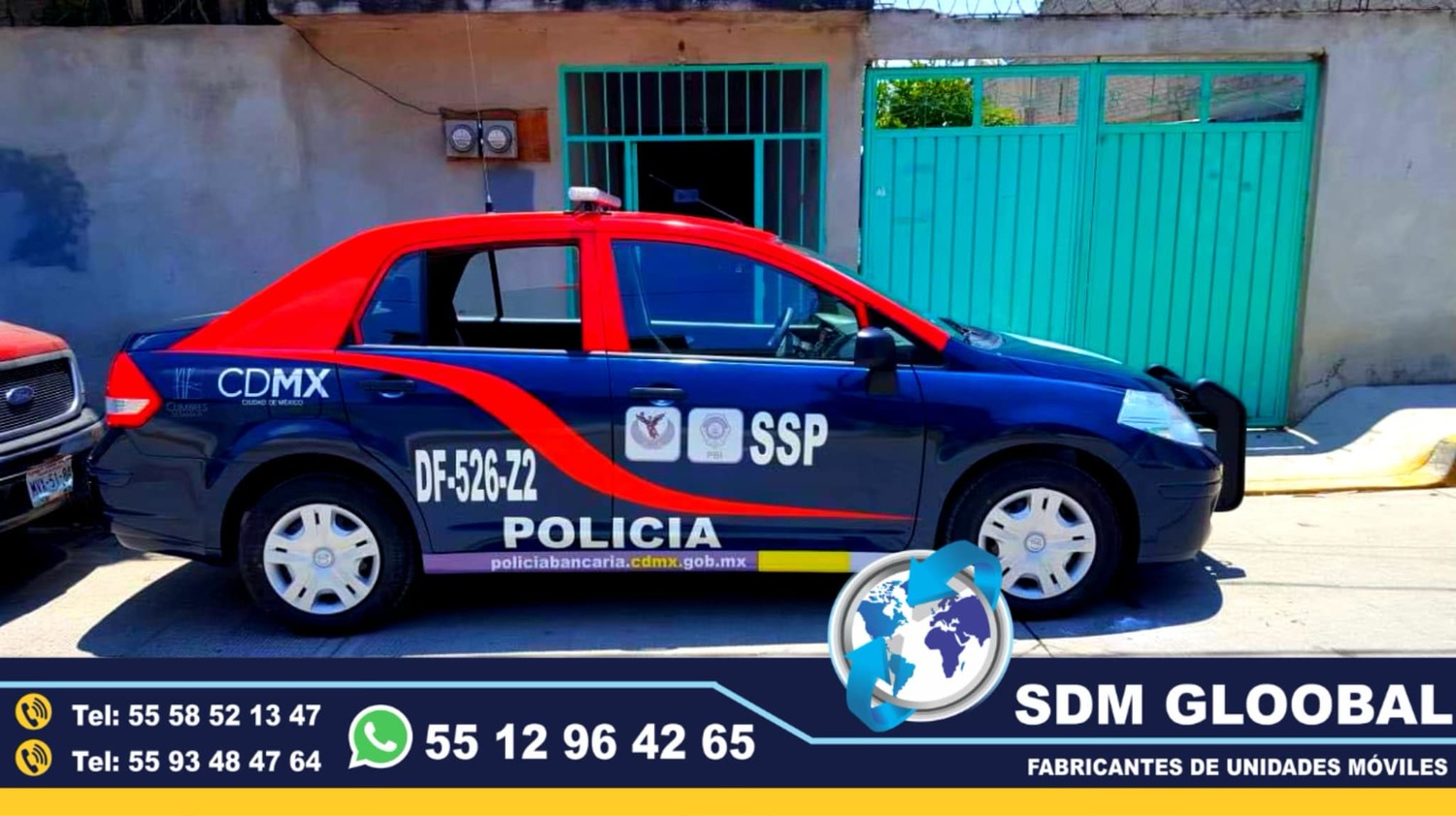 Fabricantes de Patrullas Sedan  Conversion Equipamiento Venta<br>