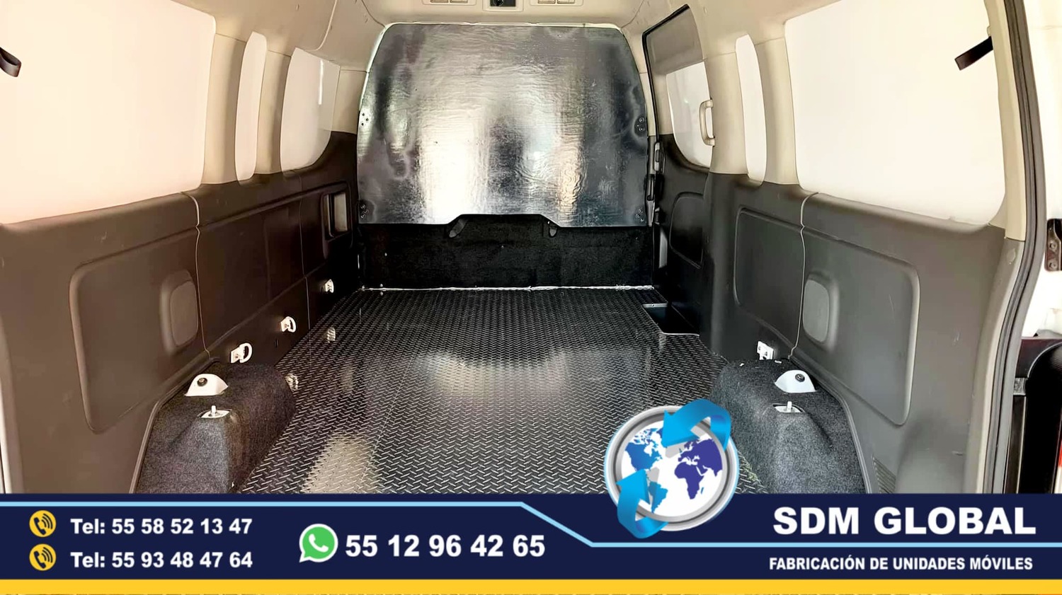 Equipamiento de Unidad Movil para traslado de mercacias y productos  <br>