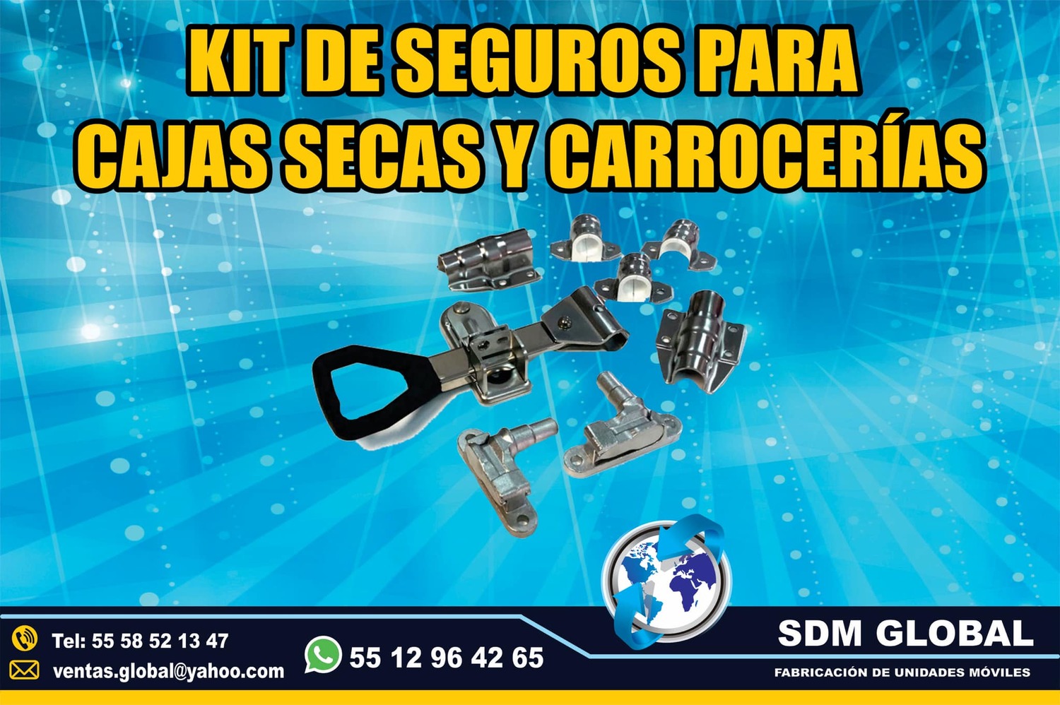 Rondanas para carrocerias y cajas secas plataformas remolques