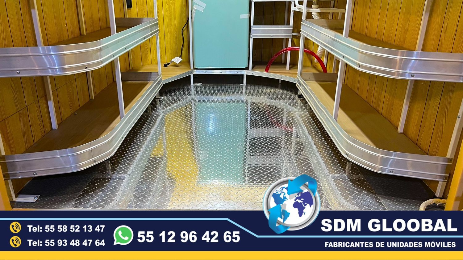 Equipamiento de Unidades Moviles en para venta de alimentos bebidas  <br>