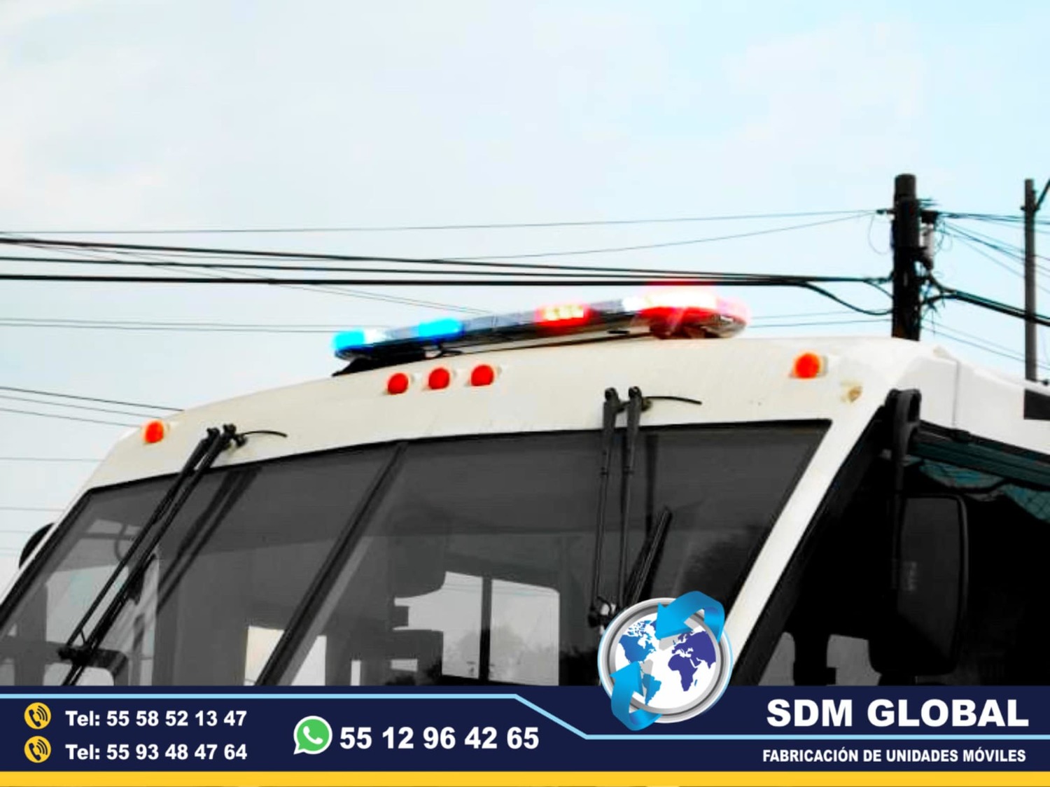 Equipamiento unidad para traslado de personal de seguridad publica  <br>