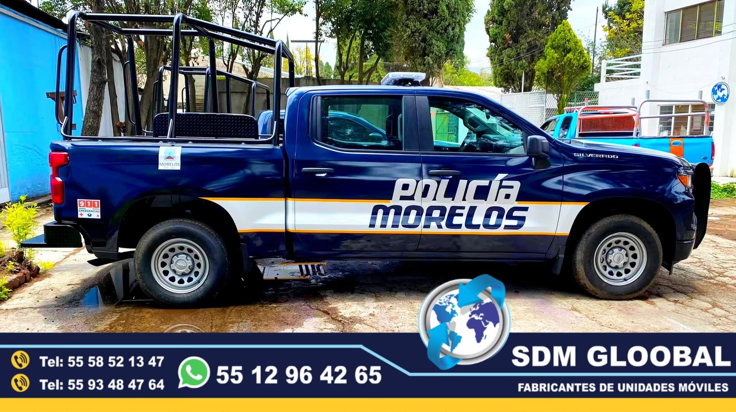 Fabricante de Roll Bar tipo comando para patrullas pick up camioneta<br>