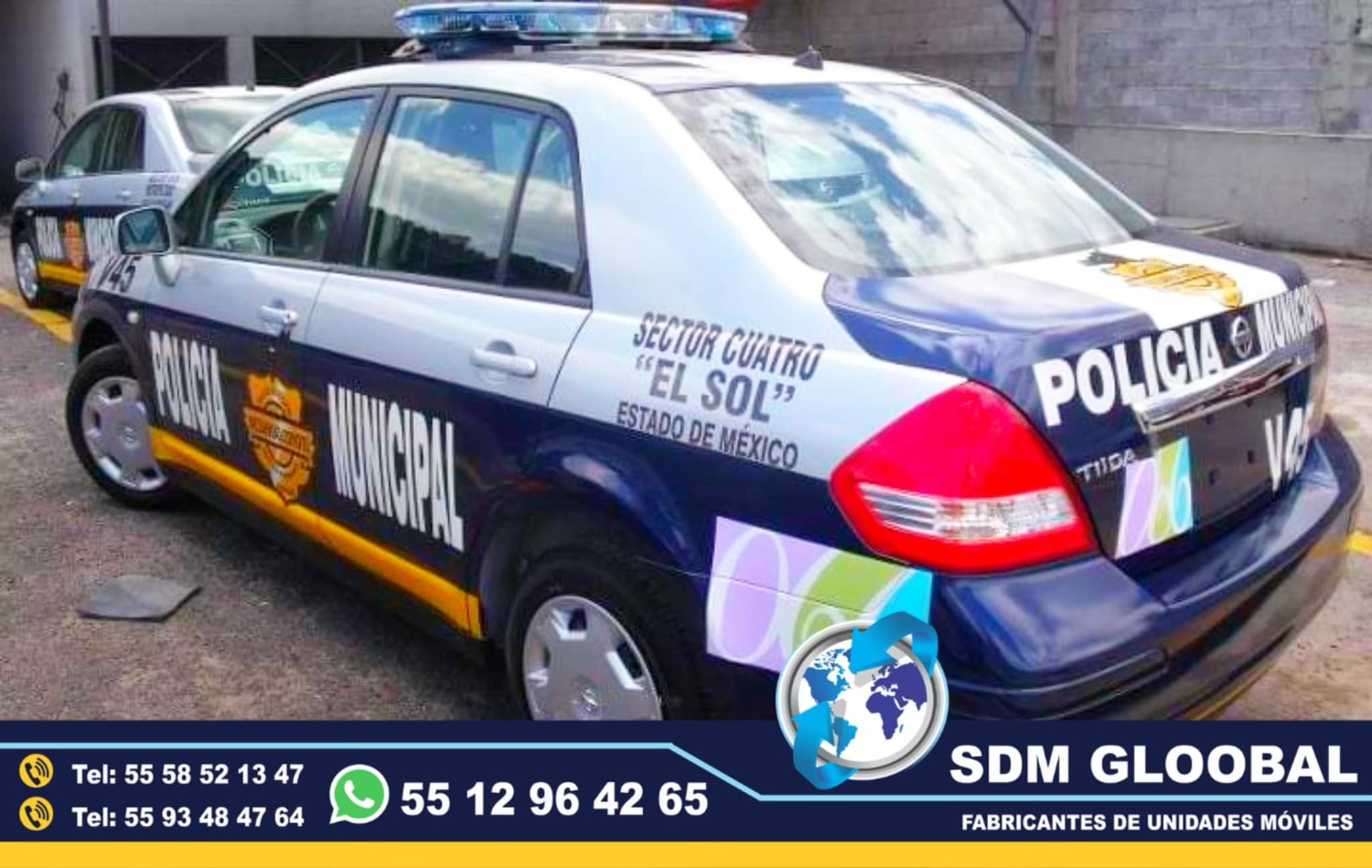 Fabrica de Patrullas Sedan  Conversion Equipamiento Venta<br>