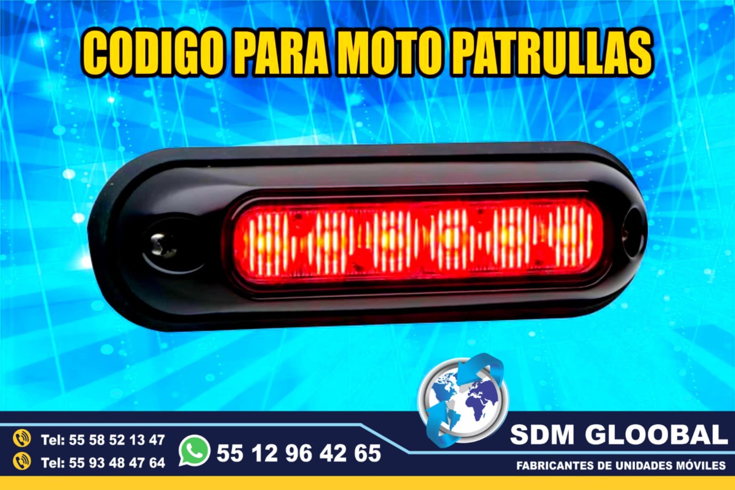 Venta e Instalacion de Luces Perimetrales Auxiliares Emergemcia para Ambulancias de Traslado   <br>