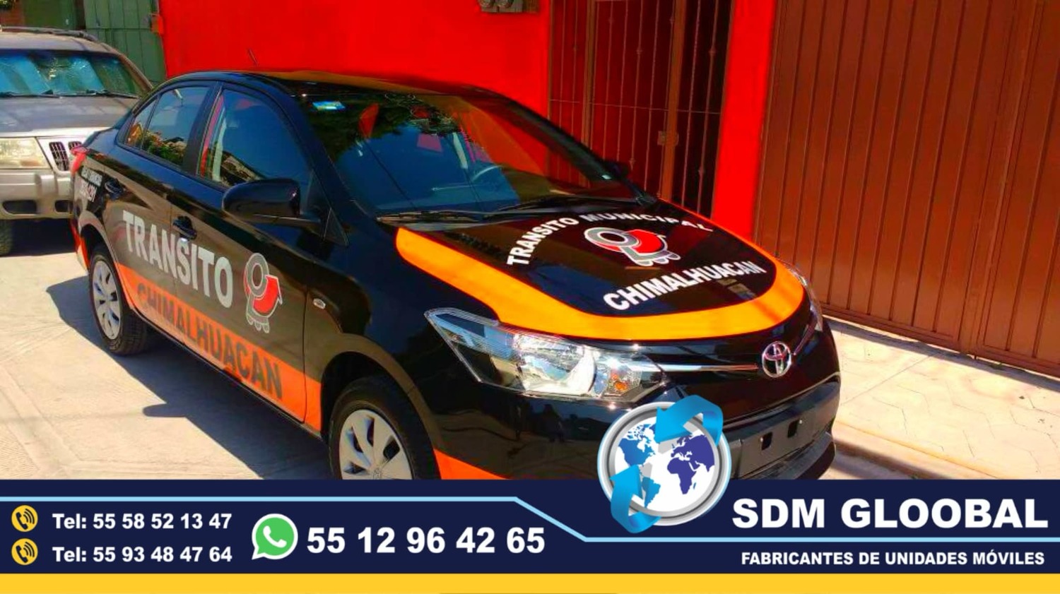 Equipamiento de patrullas para seguridad publica y privada<br>