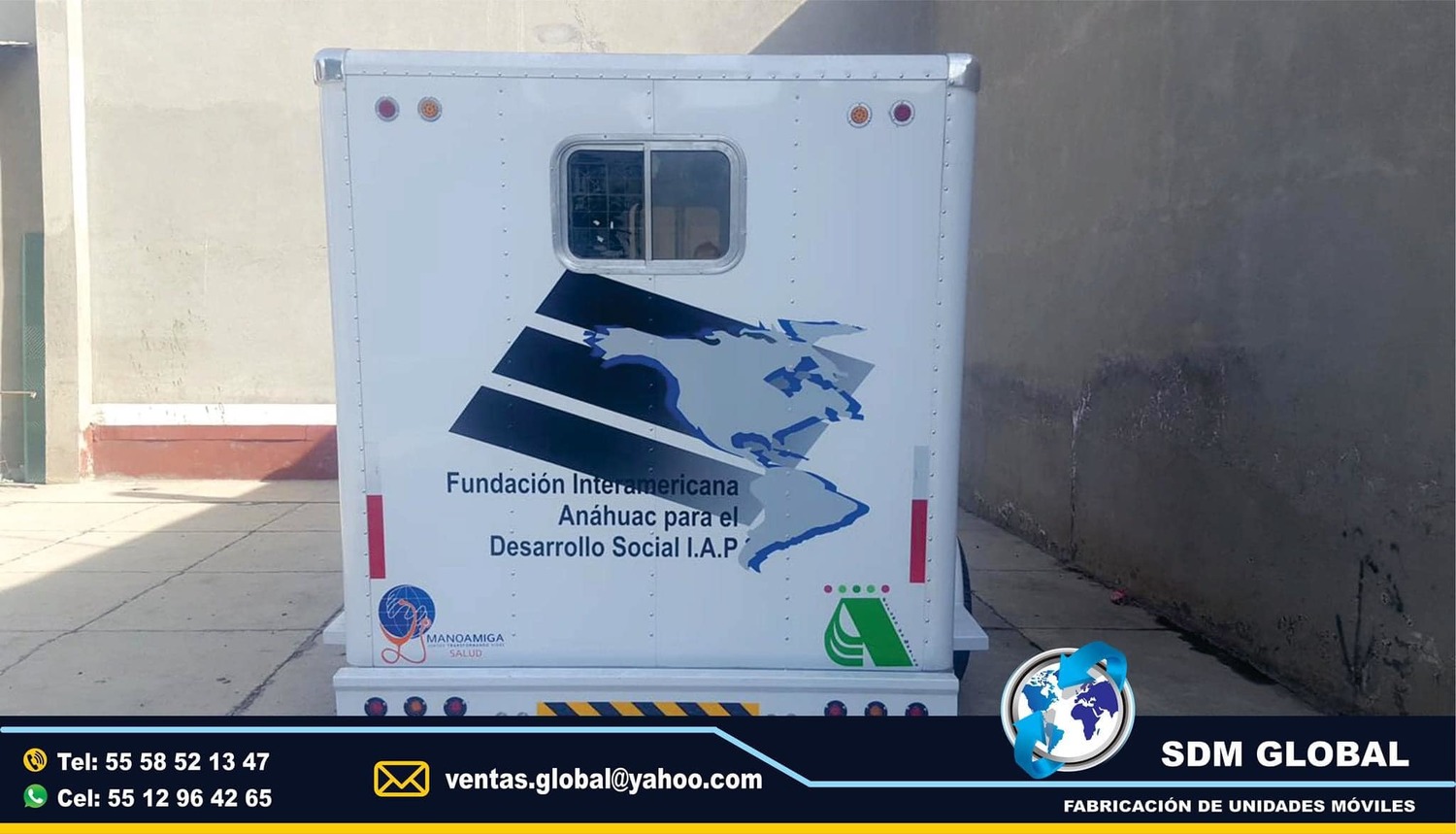 Equipamiento de Unidades Medicas Moviles Especiales en Mexico  <br>