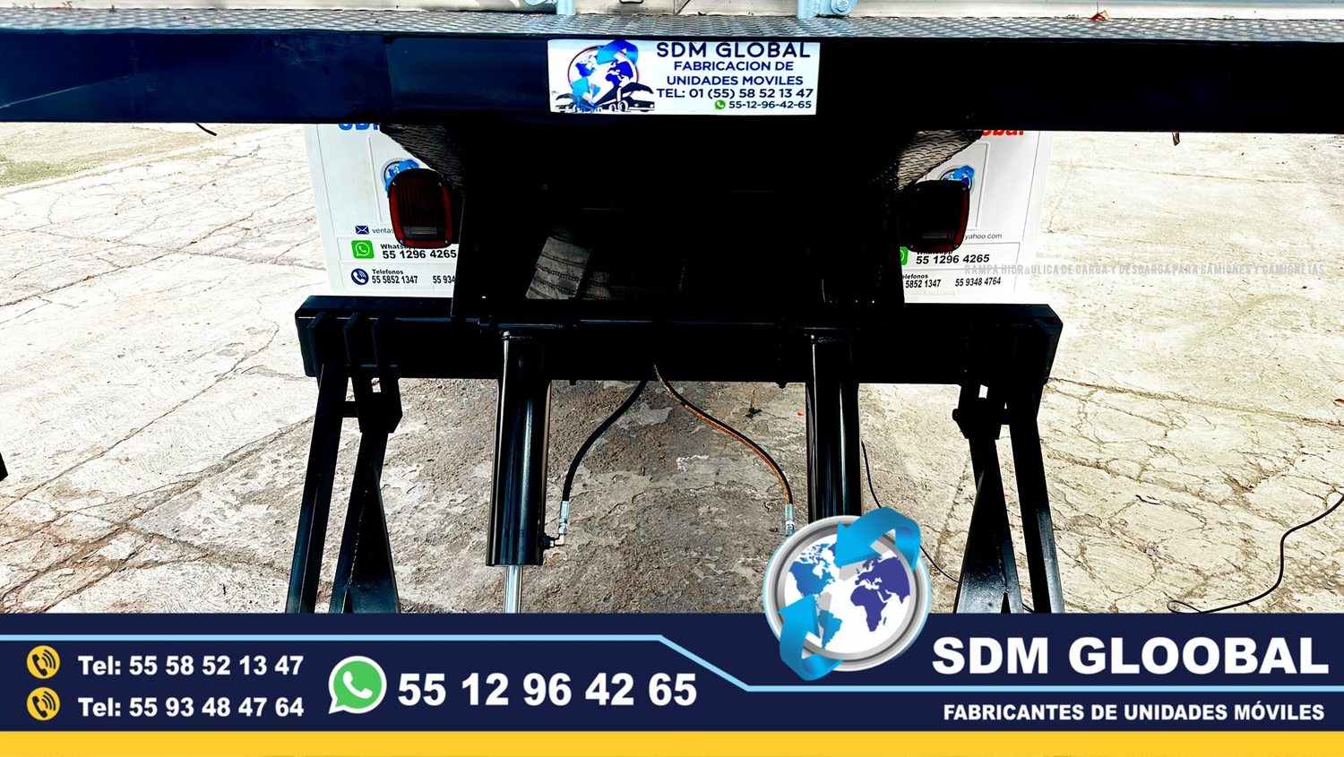 Fabricantes de Rampas Hidraulicas para camioneta y camion de carga   <br>