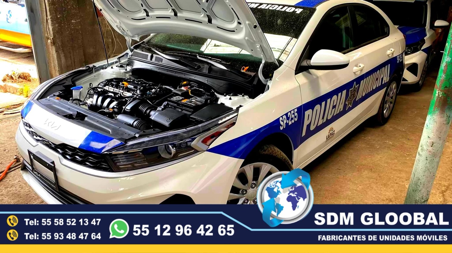 Fabricantes de Patrullas Sedan  Conversion Equipamiento Venta<br>