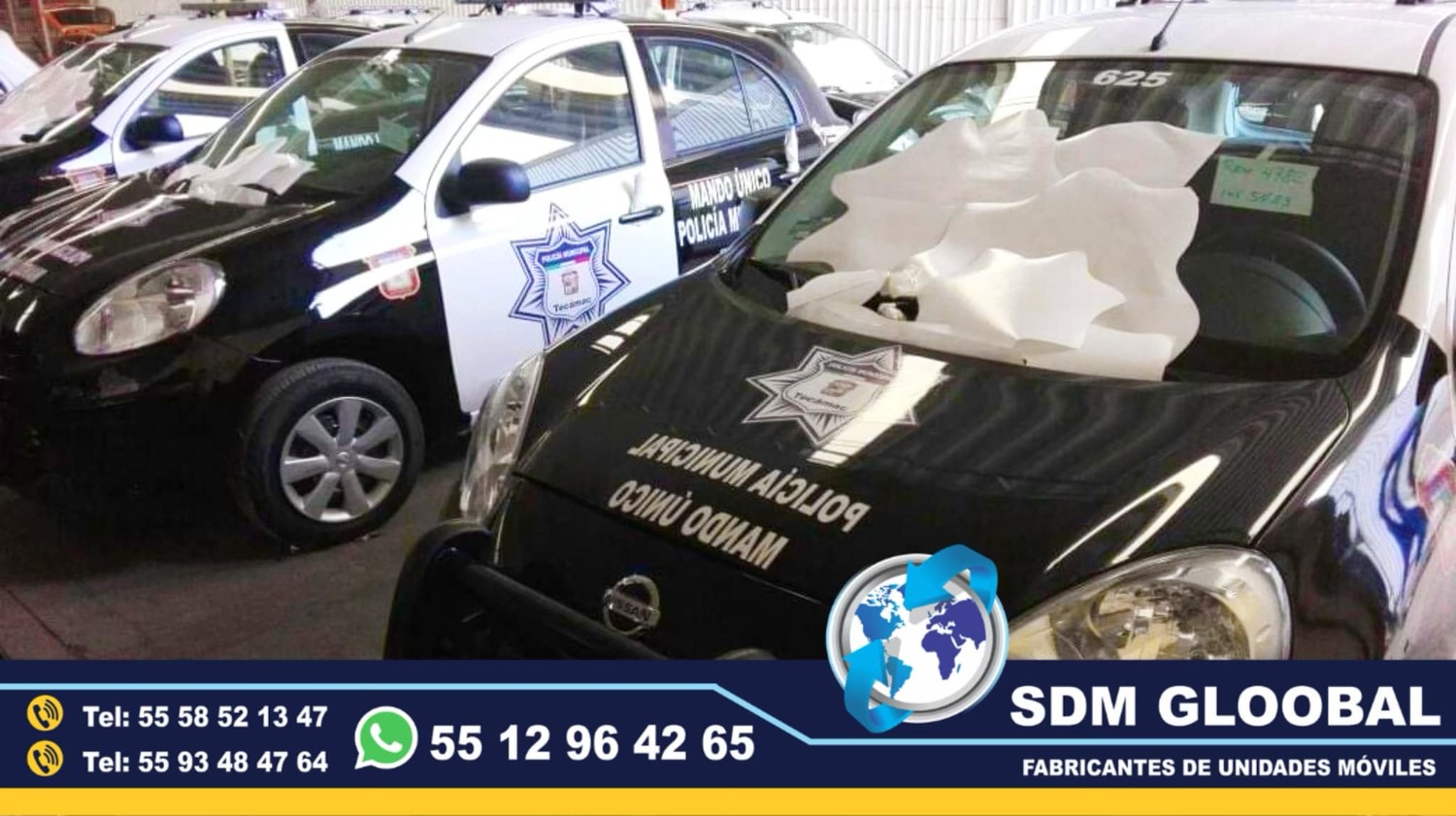 Fabricantes de Patrullas Sedan  Conversion Equipamiento Venta<br>