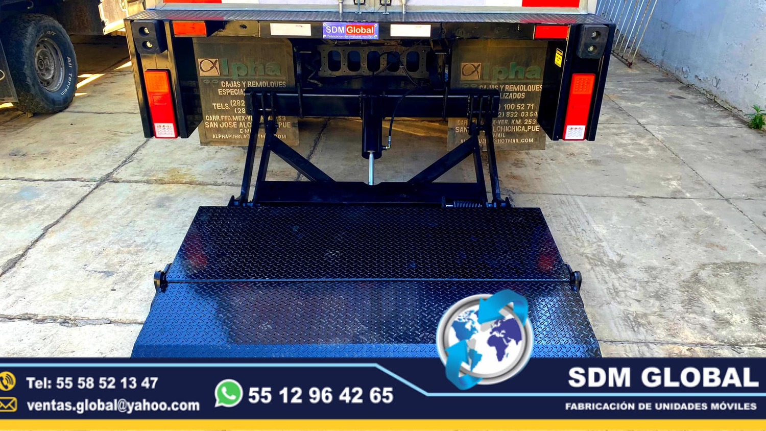 Fabricantes de Rampas Hidraulicas para camioneta y camion de carga   <br>