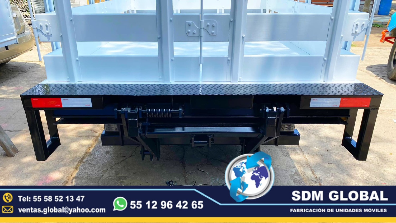 Fabricantes de Rampas Hidraulicas para camioneta y camion de carga   <br>