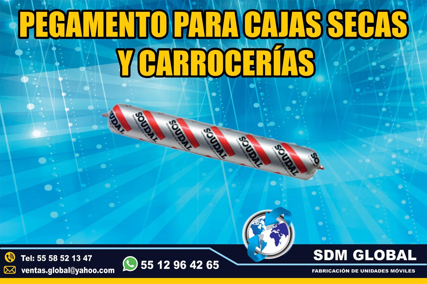 Silicon para Cajas secas y unidades moviles