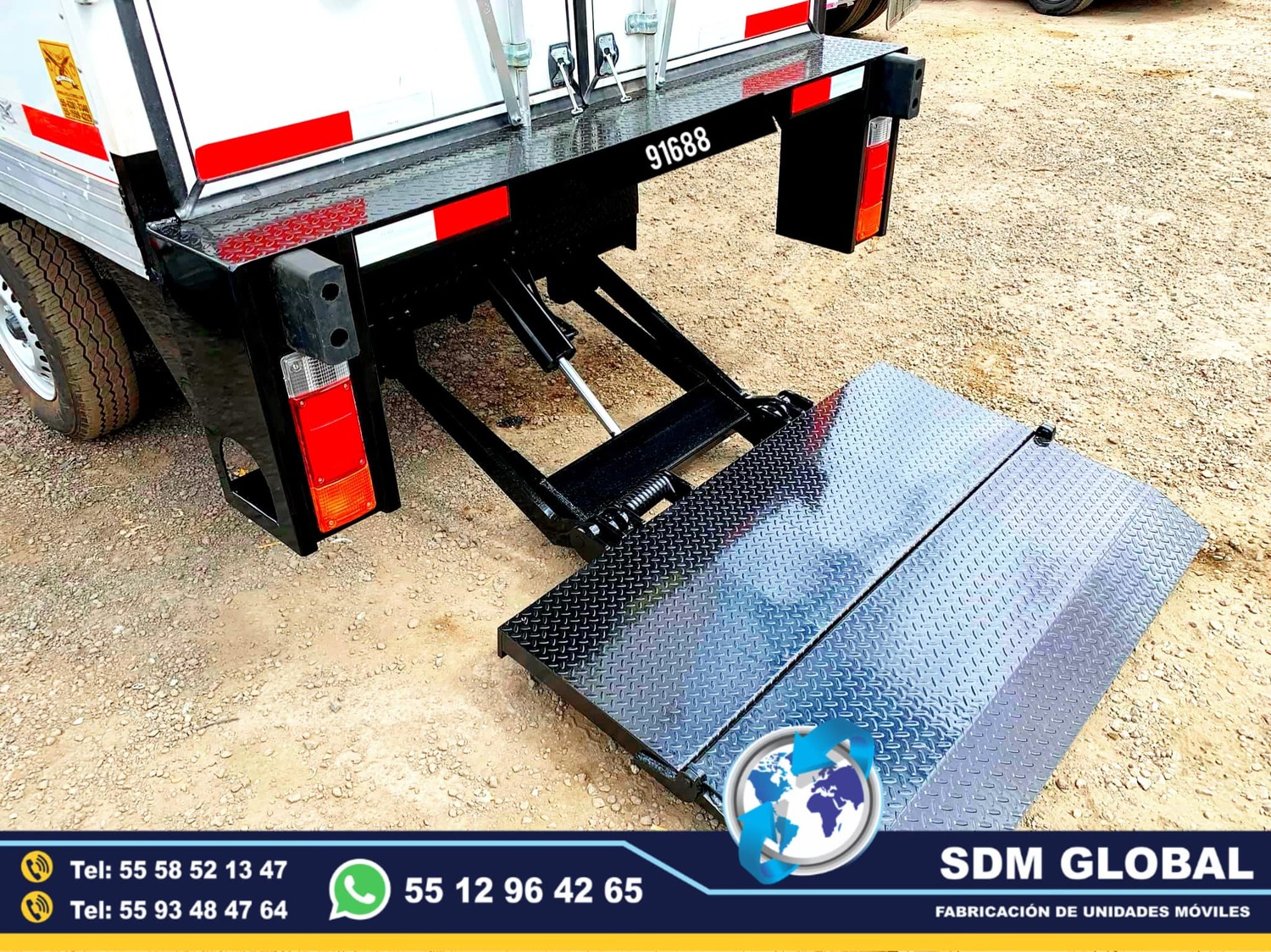 Fabricantes de Rampas Hidraulicas para camioneta y camion de carga   <br>