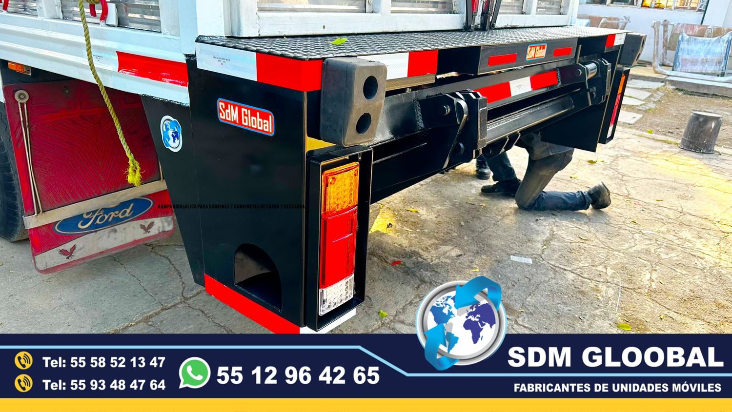 Fabricantes de Rampas Hidraulicas para camioneta y camion de carga   <br>